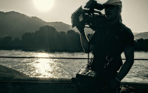 Kameraassisten in der Wachau in Österreich