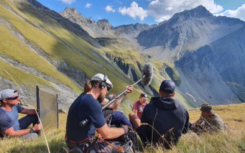 Bergfilm in den Schweizer Alpen